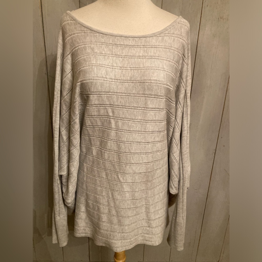 Cyrus Womens Cream Dolman Sleeve Sweater Size 2X! So Soft & Breathable!!